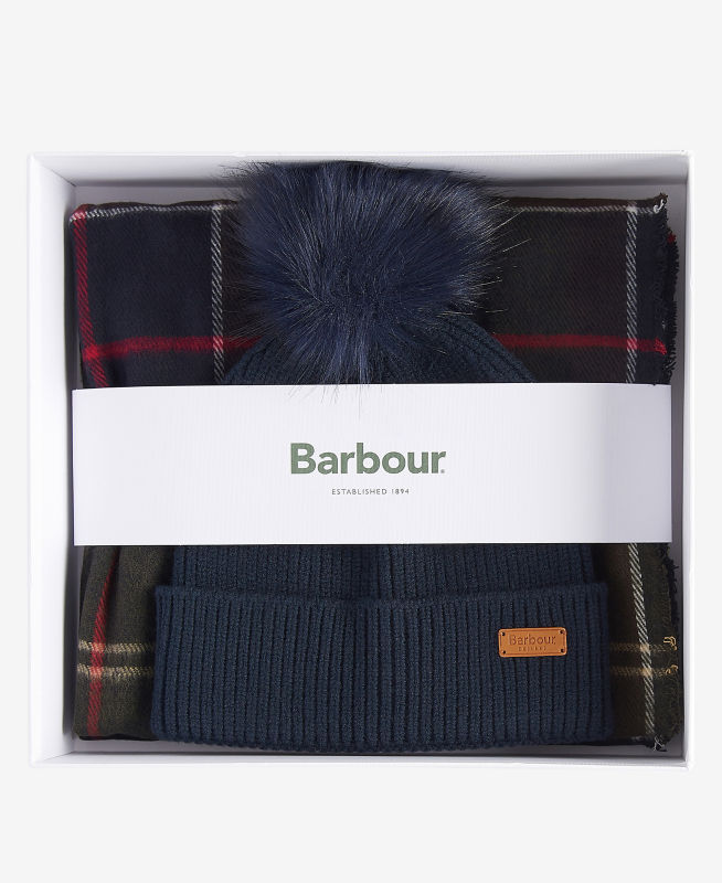 Barbour&reg; Dover Beanie & Hailes Wrap Set - CLASSIC image number 4