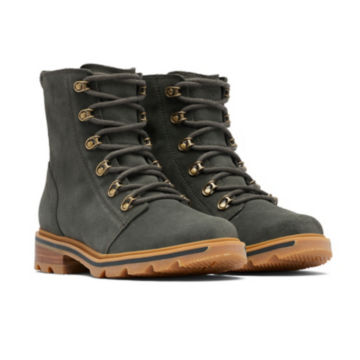 Sorel® Lennox™ Lace-up Waterproof Boots - DARK MOSS image number 1