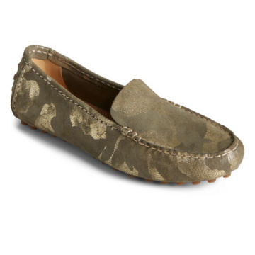 Sperry&#174; Camo Port Driving Mocs - CAMO GREEN image number 0