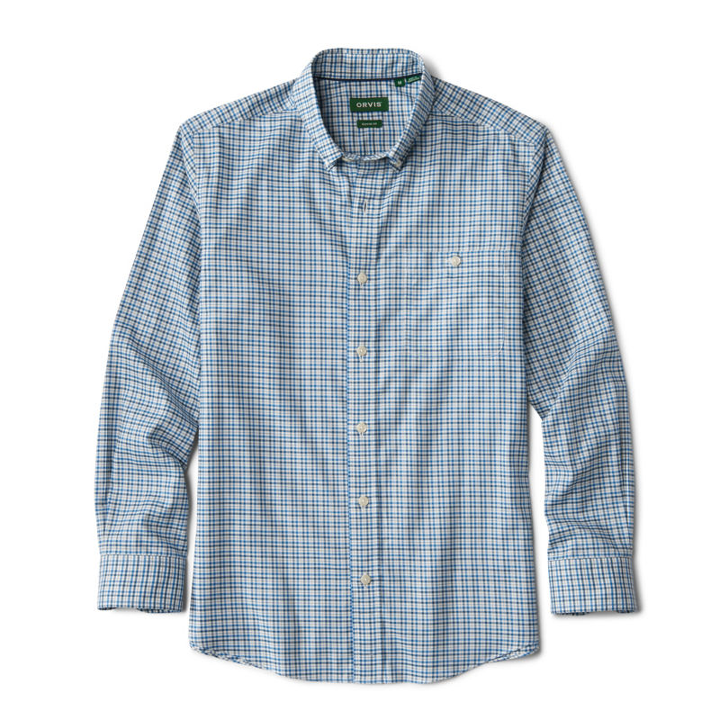 No-Work Long-Sleeve Shirt - BLUE LAGOON/PACIFIC BLUE