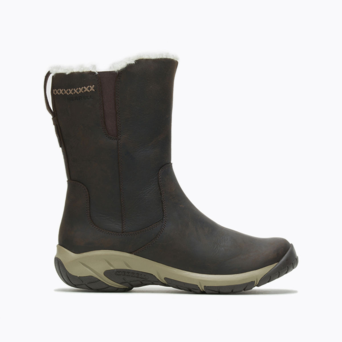 Merrell® Encore 4 Tall Zip Polar Waterproof Boots - ESPRESSOimage number 0