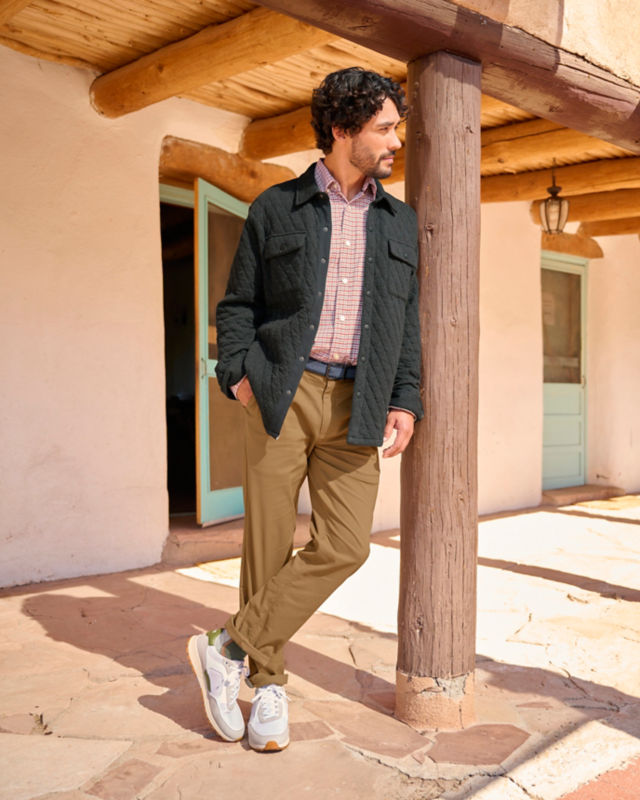 Man rests in the shade