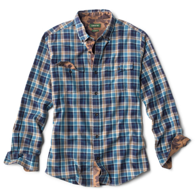 Orvis 1971 Camo Plaid Long-Sleeved Shirt -  image number 0