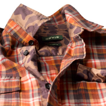 Orvis 1971 Camo Plaid Long-Sleeved Shirt - image number 2