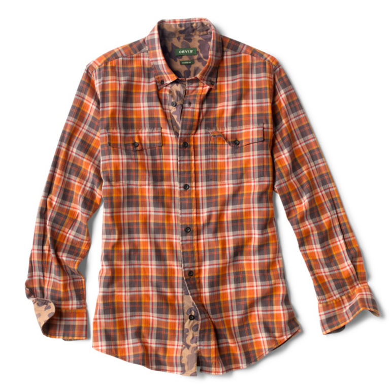 Orvis 1971 Camo Plaid Long-Sleeved Shirt -  image number 0