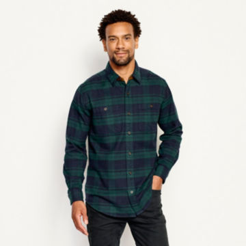 Perfect Flannel Tartan Long-Sleeved Shirt - image number 4
