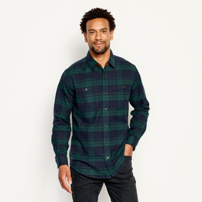 Perfect Flannel Tartan Long-Sleeved Shirt -  image number 4