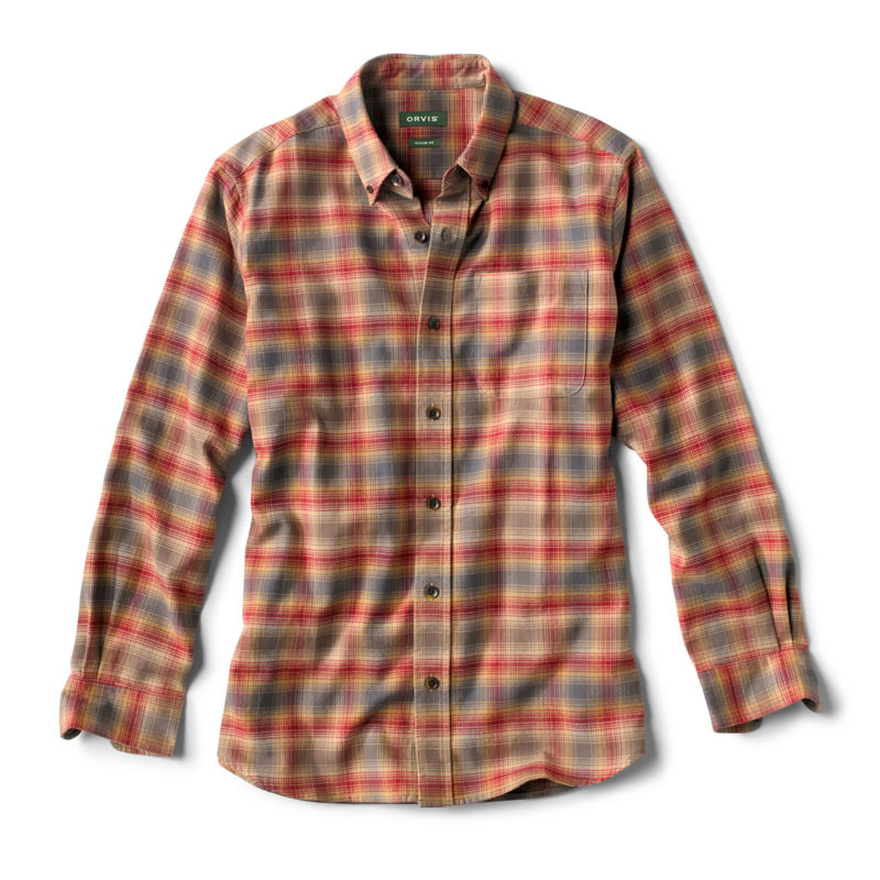 Northwoods Cotton-Blend Brushed Flannel Shirt | Orvis
