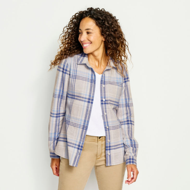 Women's Snowy River Brushed Knit Long-Sleeved Shirt - 