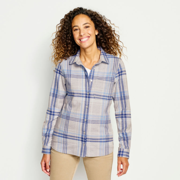 Women's Snowy River Brushed Knit Long-Sleeved Shirt -  image number 1