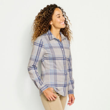 Snowy River Brushed Knit Long-Sleeved Shirt - 