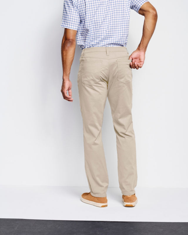 Out-Of-Office 5-Pocket Pants - STONE image number 2