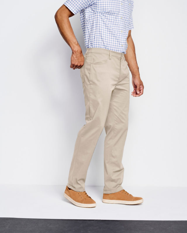 Out-Of-Office 5-Pocket Pants - STONE image number 1