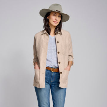 Linen Chore Jacket - FLAXimage number 5