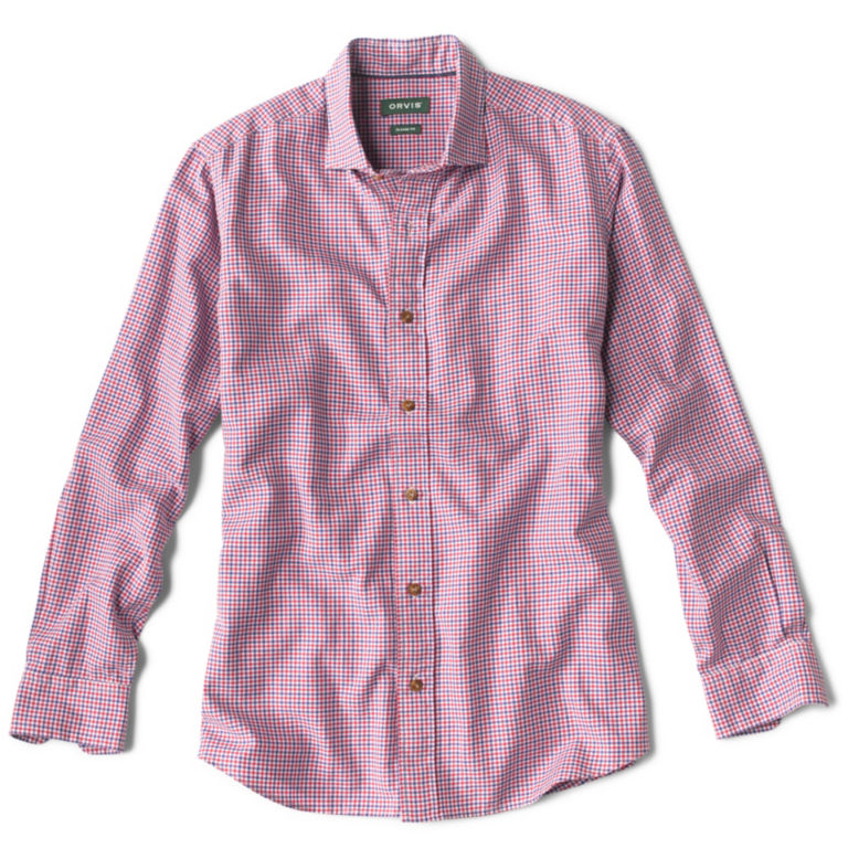 Lightweight Gabardine Long-Sleeved Shirt -  image number 0