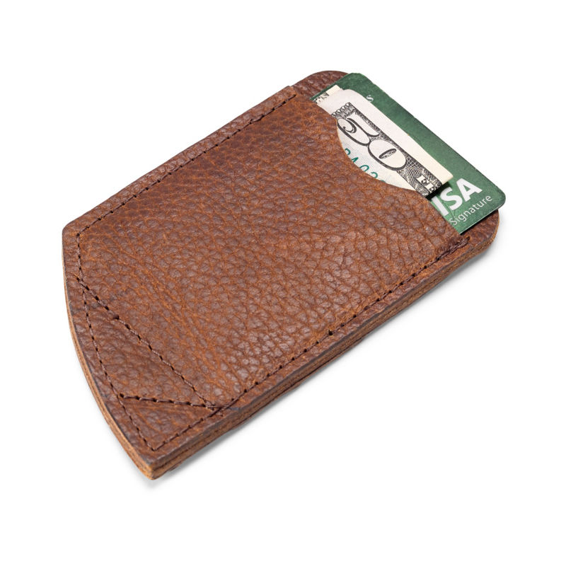 Bison Leather Card Carrier - 