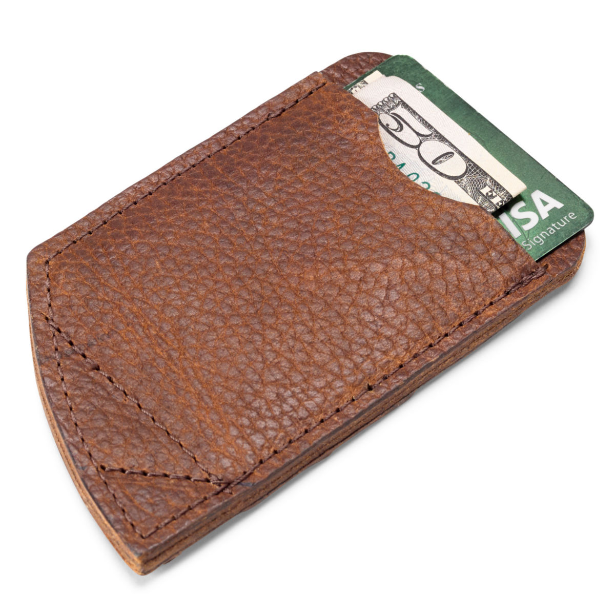 Bison Leather Card Carrier - image number 0