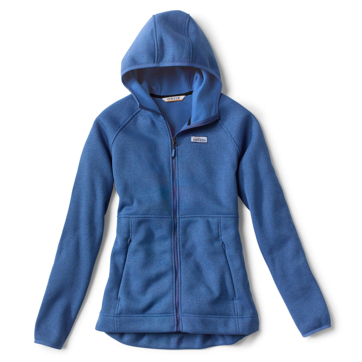 Microcomb Fleece Jacket - MARINE BLUEimage number 0