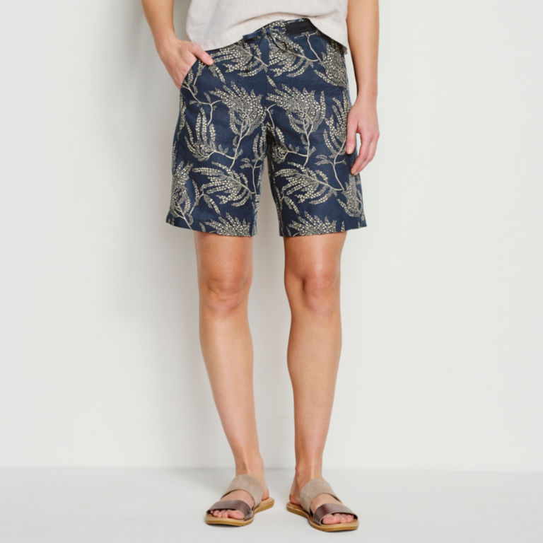 Performance Linen Relaxed Fit 9" Short -  image number 0
