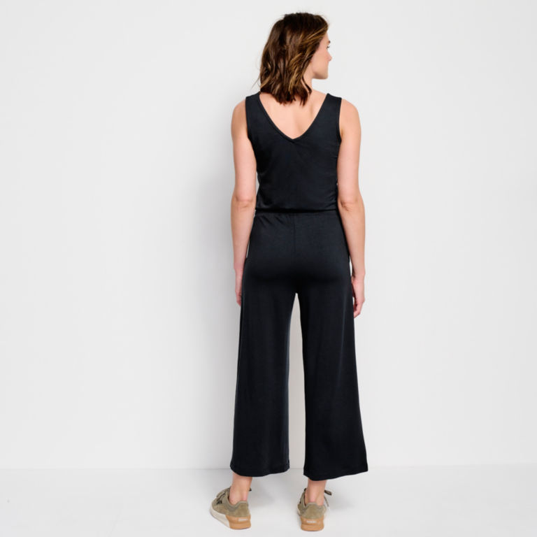 Two-Mile Relaxed Fit Jumpsuit - BLACK image number 2