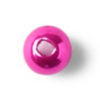 Slotted Tungsten Beads - HOT PINK