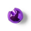 Slotted Tungsten Beads - PURPLE