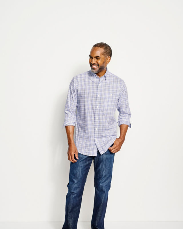 visvim FELLOW SHIRT L/S OX 3 LT.BLUE シャツ Visvim SS Handyman Shirt Damaged in Light Indigo – Blue Owl Workshop