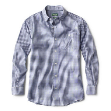 Hidden Button-Down Performance Long-Sleeved Shirt - 