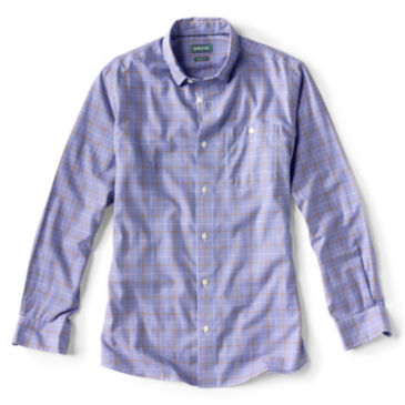 Hidden Button-Down Performance Long-Sleeved Shirt - 