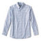 No-Work, Work Long-Sleeved Hidden Button-Down Shirt - NAVY/BLUE FOG image number 0