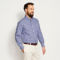 No-Work, Work Long-Sleeved Hidden Button-Down Shirt - NAVY/RIVER DELTA image number 2