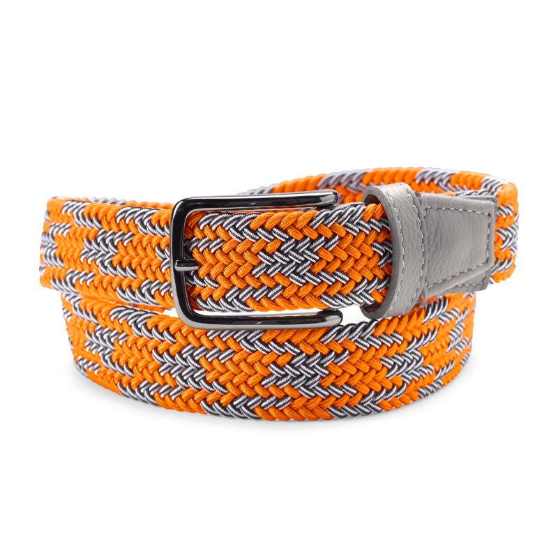 Men's Voyager Italian Stretch Cord Belt | Orange | Size 34 | Nylon | Orvis