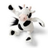 Mini Animal Squeaky Toys - COW