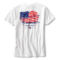 American Flag Driftboat T-Shirt - WHITE image number 0