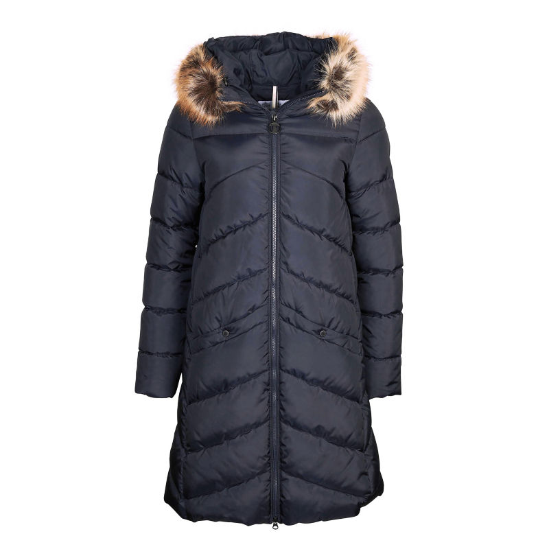 barbour fur hooded jacket