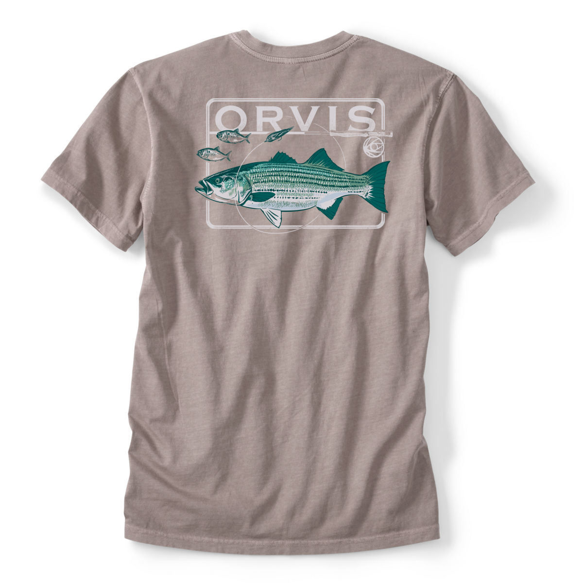 Striped Bass Tee - STONE GRAYimage number 0