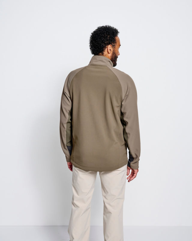 Men&rsquo;s PRO Upland Softshell Jacket - BLAZE/CEDAR image number 7