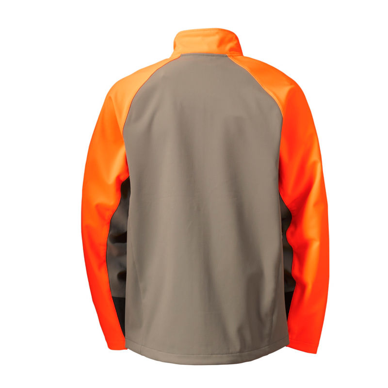 Men&rsquo;s PRO Upland Softshell Jacket - BLAZE/CEDAR image number 1