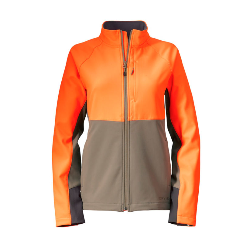 Women&rsquo;s PRO Upland Softshell Jacket - BLAZE/CEDAR image number 5