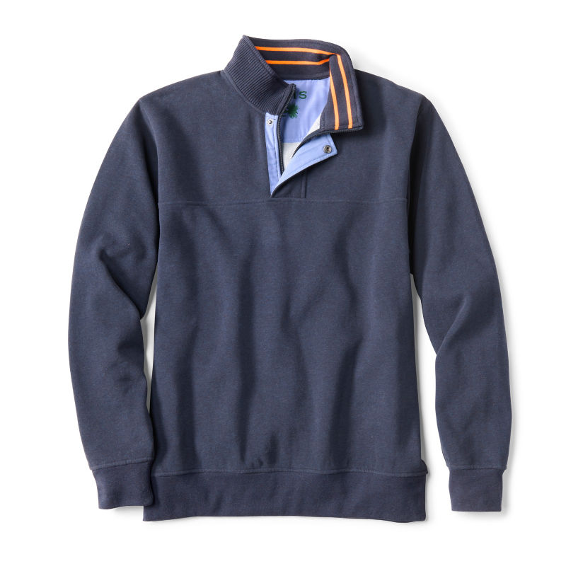 Signature 1/4-Zip Sweatshirt - TRUE NAVY image number 1