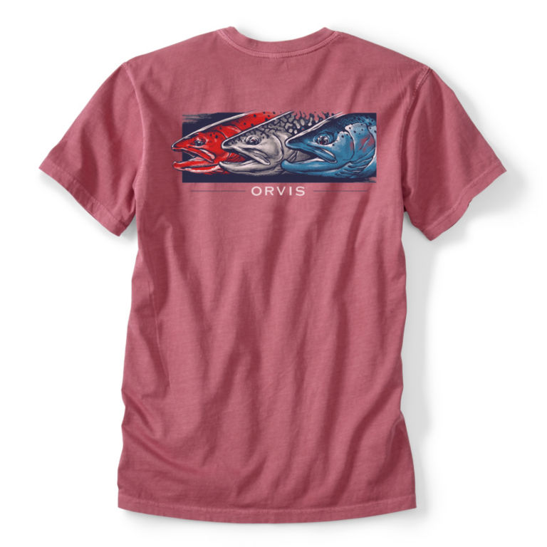 Trout Freedom Tee - RED image number 0
