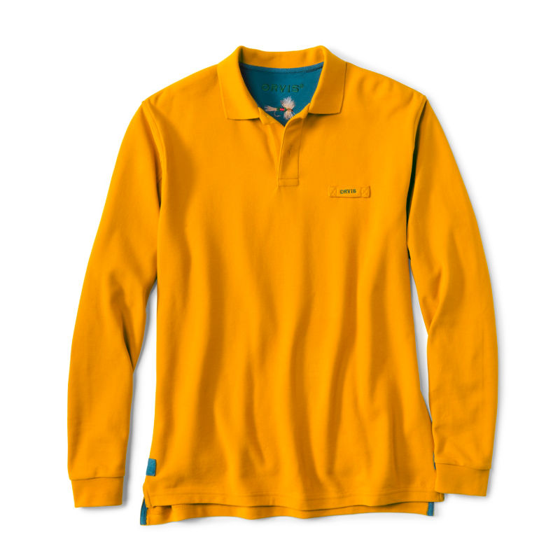 philme longsleeve polo サイズ4 Mesh Long-Sleeve Polo Shirt - All