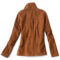 Suede Overshirt - TOBACCO image number 6