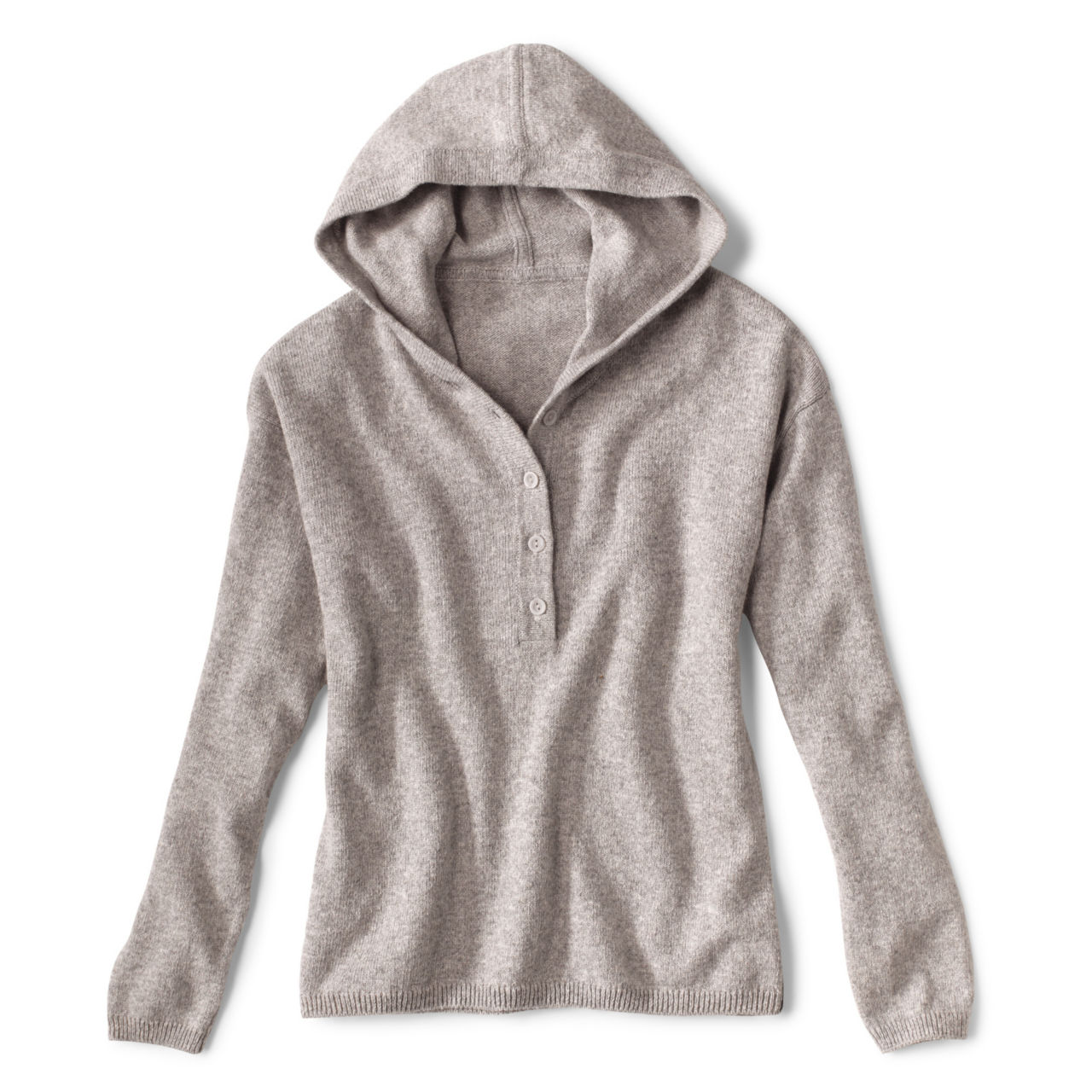 Classic Tipped Henley Hoodie -  image number 4