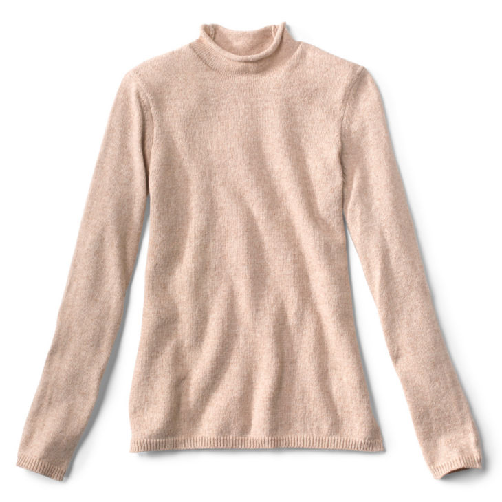 Classic Mockneck Sweater - HEATHERED OATMEAL