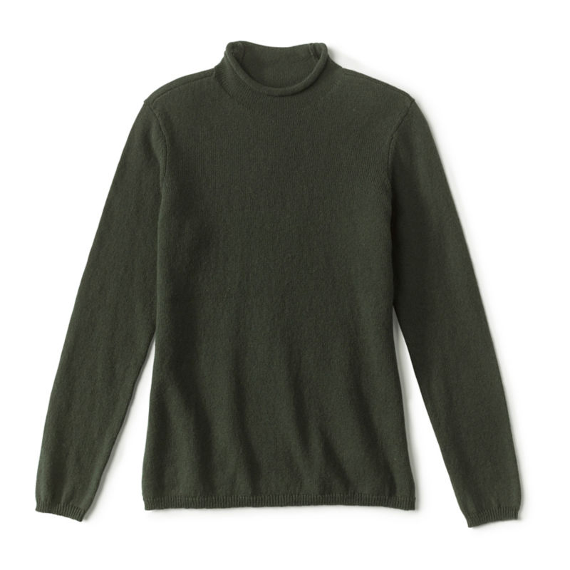 Classic Mockneck Sweater - DARK PINE