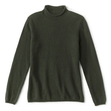 Classic Mockneck Sweater - DARK PINE