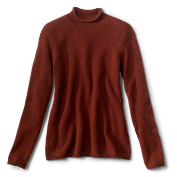 Classic Mockneck Sweater - REDWOOD