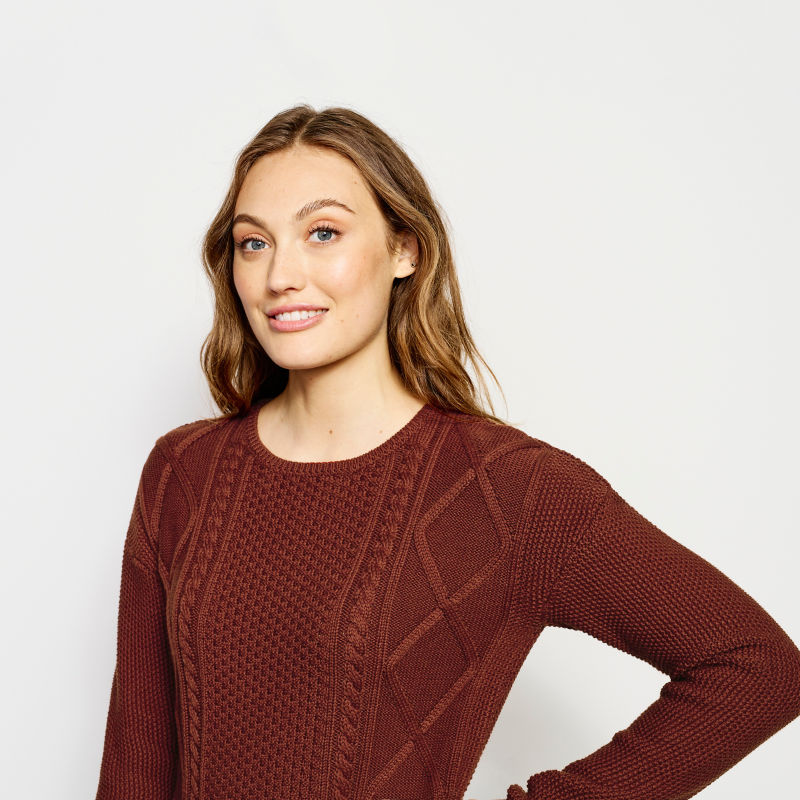 Kuis Cotton Blend Knit Sweater