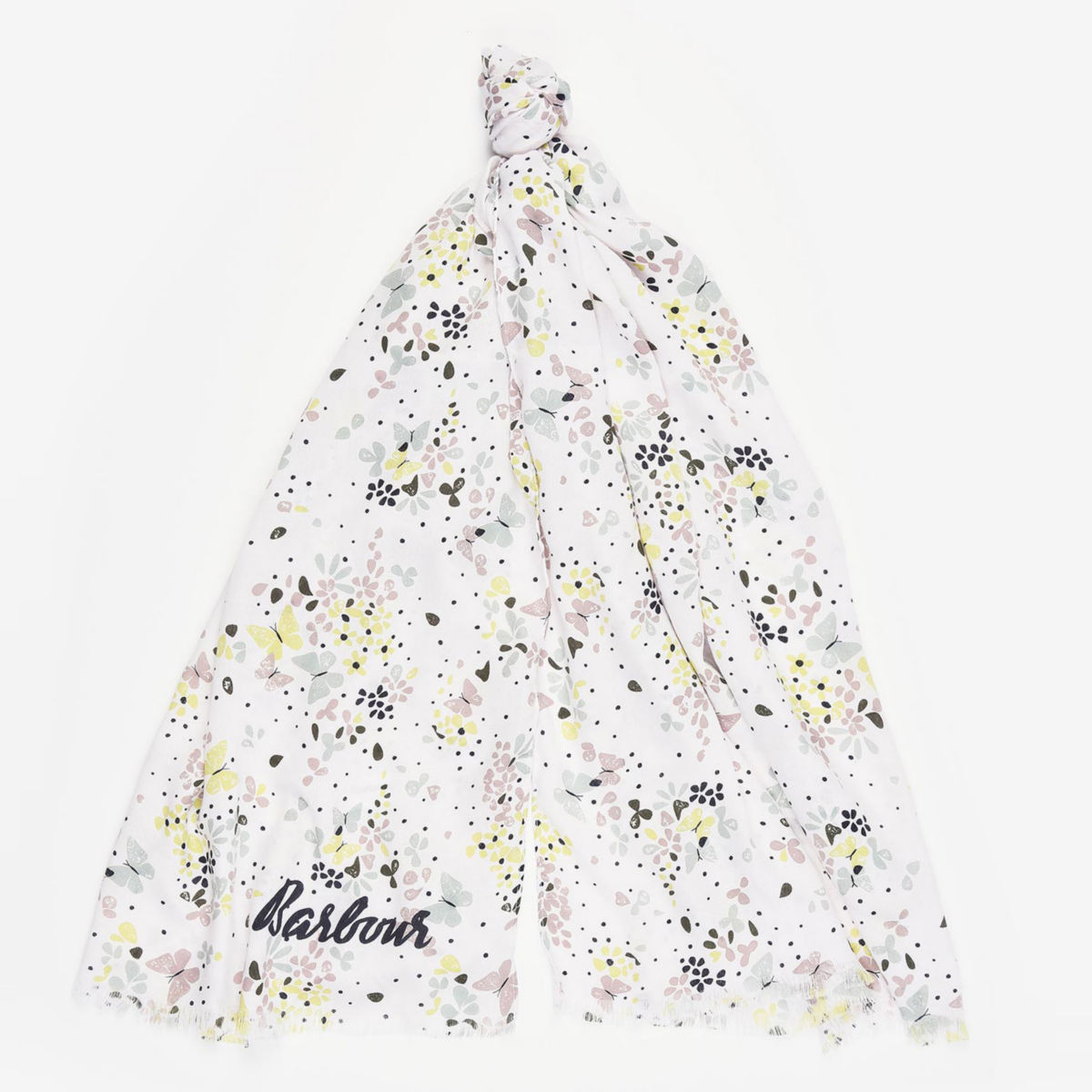 Barbour® Butterfly Print Wrap - CLOUDimage number 0